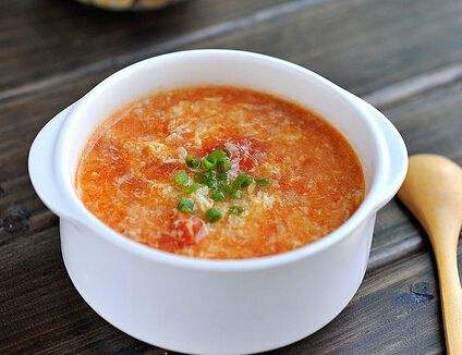 西紅柿雞蛋疙瘩湯